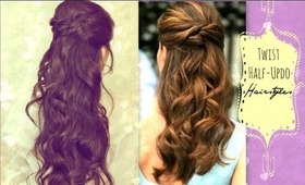 Hairstyles For Prom For Medium Length Hair Half Up Half Down