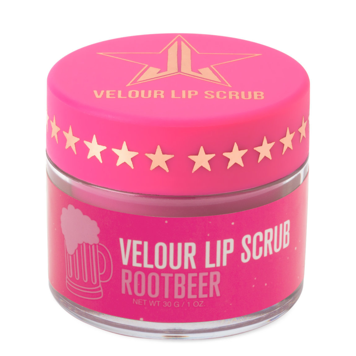 Jeffree Star Cosmetics Velour Lip Scrub Root Beer