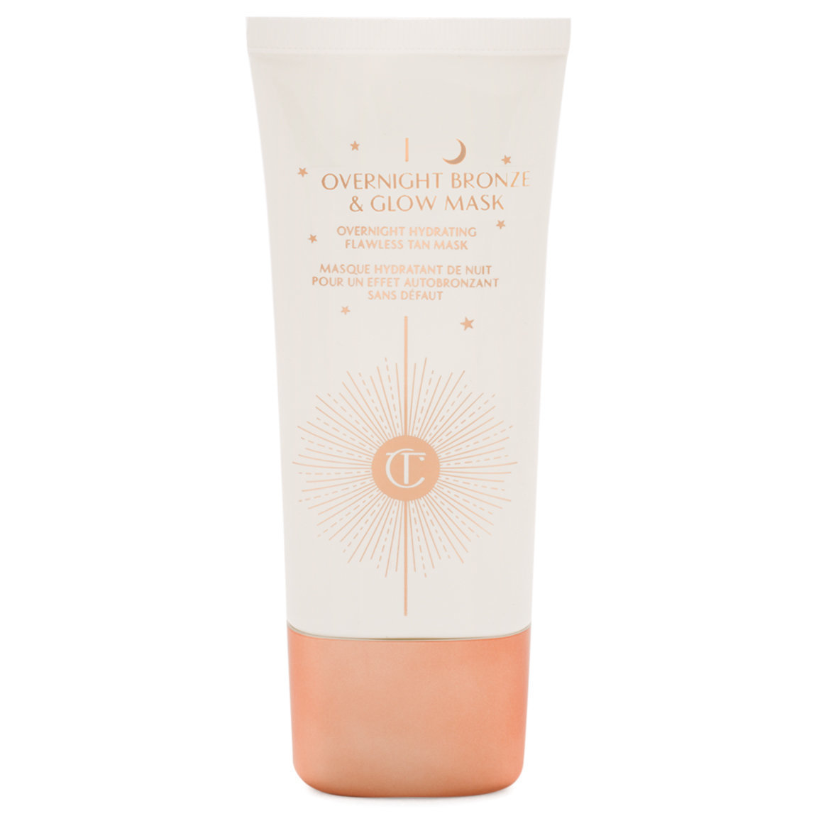 Charlotte Tilbury Overnight Bronze and Glow Mask product smear.