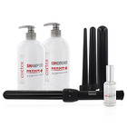 Cortex Professional All-in-One Clipless Curling Iron Set 
