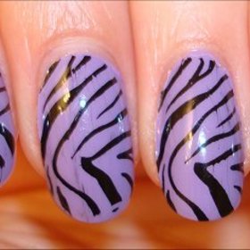 Purple Zebra Nails
(This was my very first time using the Konad stamping kit!)
More photos here: http://www.swatchandlearn.com/nail-art-funky-purple-zebra-manicure-using-the-konad-m57-image-plate-konad-nail-art-swatches/