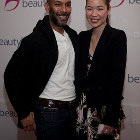 Me with the legendary makeup artist Sam Fine!