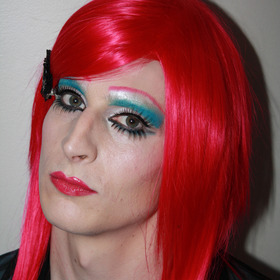 My husband in drag. :D