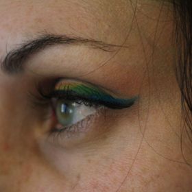 Rainbow Eyes (detail)