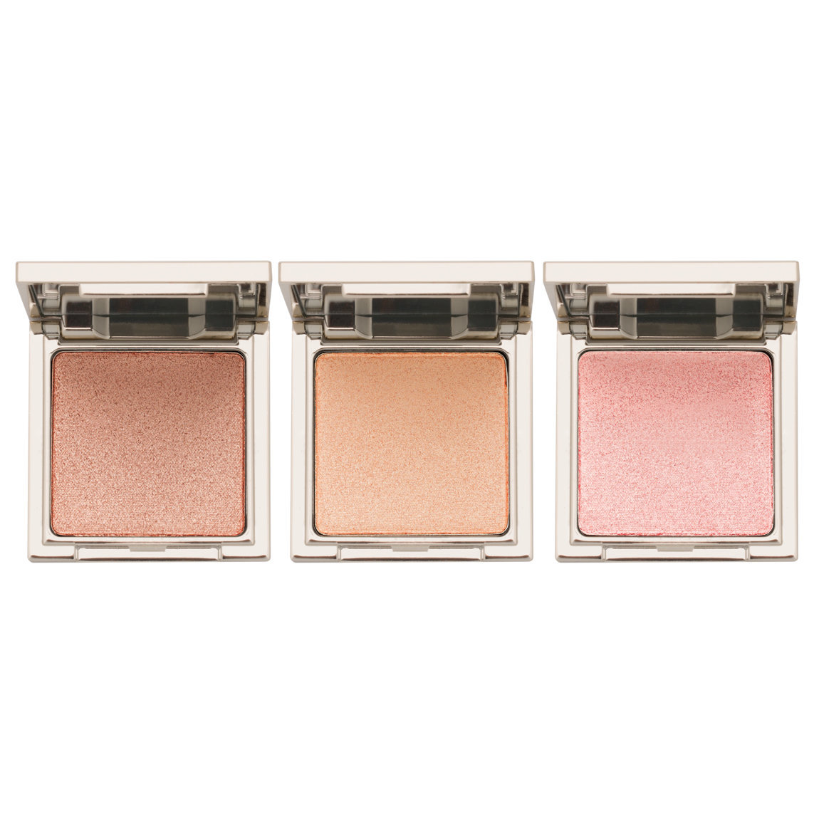 Jouer Cosmetics Powder Highlighter Trio Set Set 1 product smear.