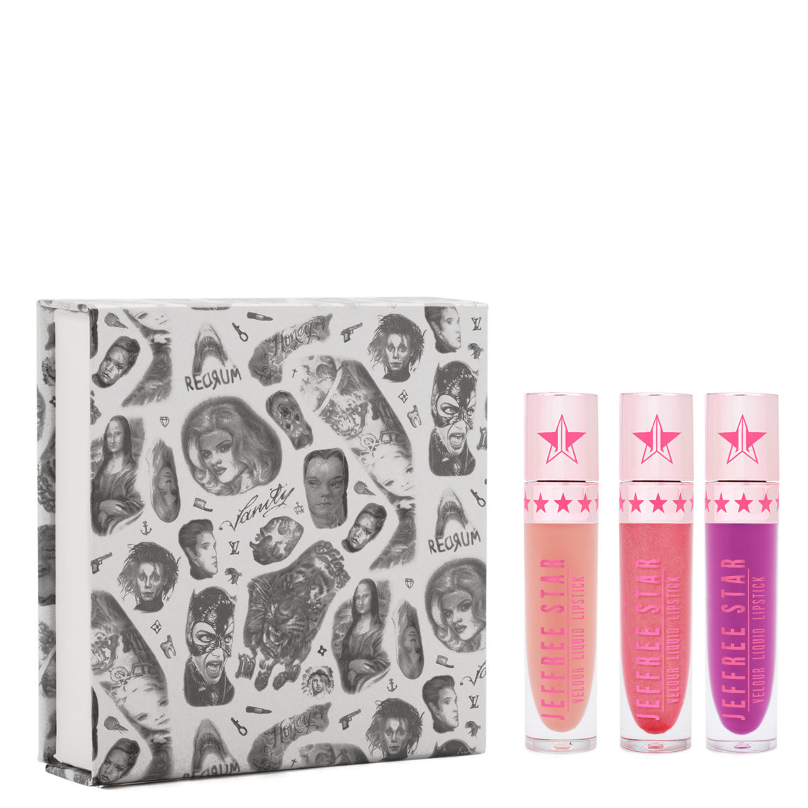 Jeffree Star Cosmetics Beautylish You. Better. Work. Lip Box product smear.