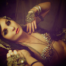 Photoshoot with Tribal Fusion dancer Giselle Sibyl
Photographer: Caveboy Studios
Makeup artist: Alchemy Makeup Artistry