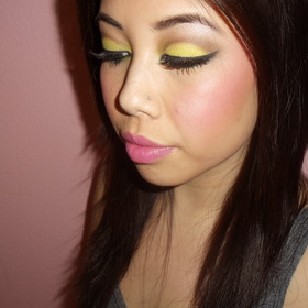 my rihanna-who's that chick inspired makeup 