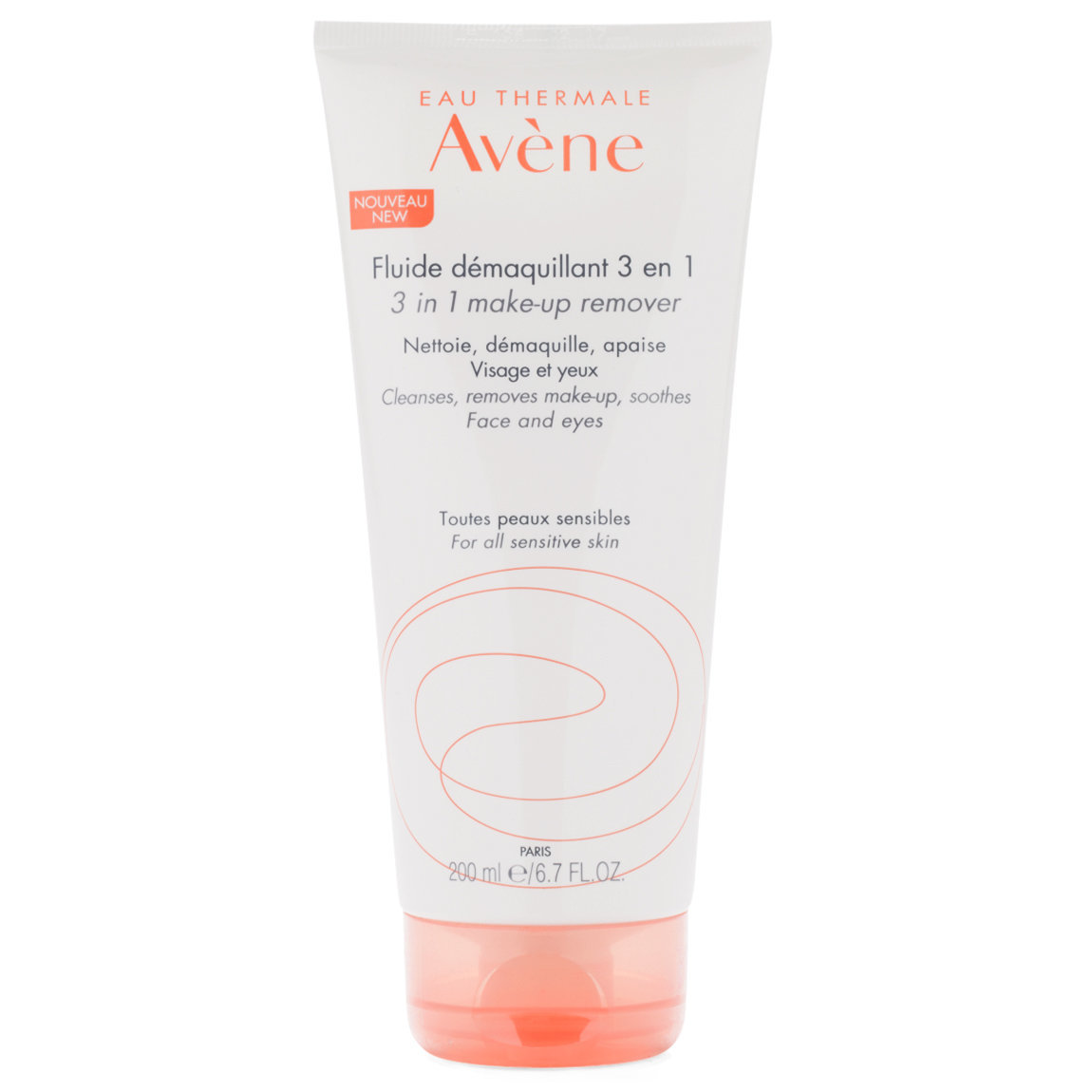 Eau Thermale Avene 3 In 1 Make-Up Remover 200 ml product smear.