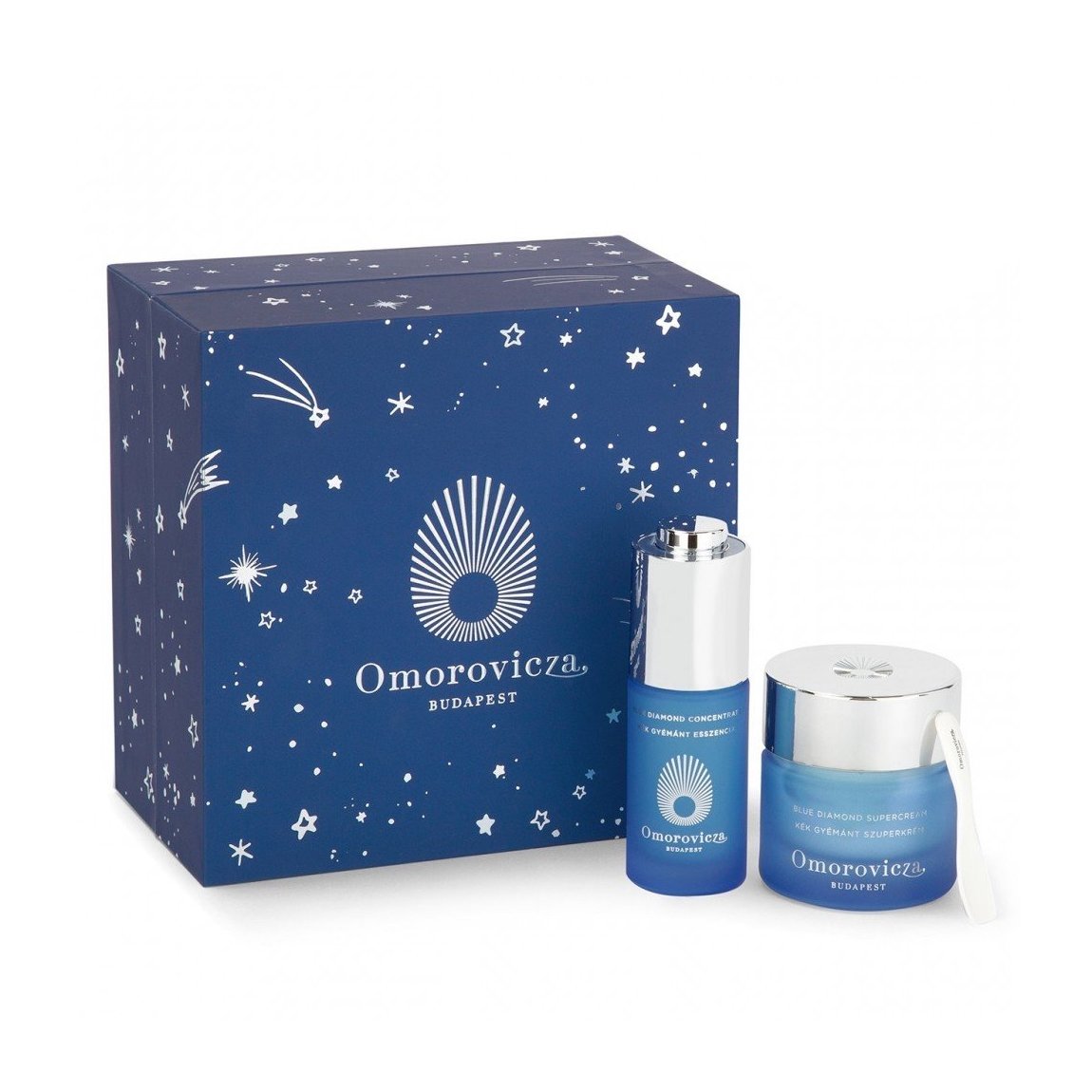 Omorovicza Christmas Blue Diamond Set product smear.