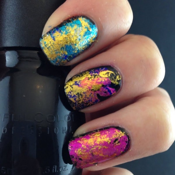 Foil Nail Art | Lyubomira L.'s Photo | Beautylish