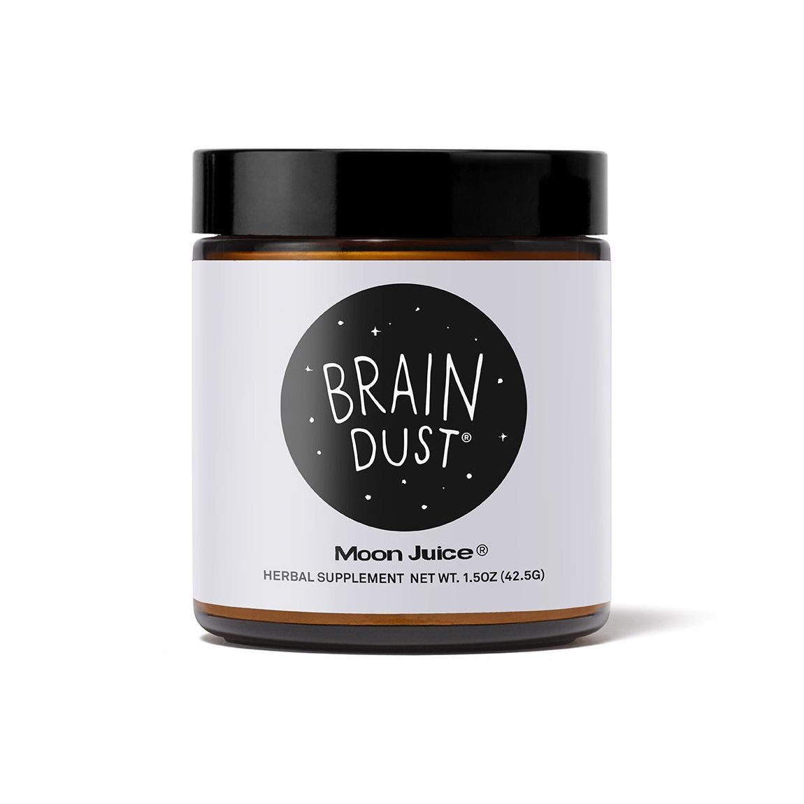Moon Juice Brain Dust product smear.
