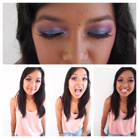 some fun makeup on my beautiful cousin 