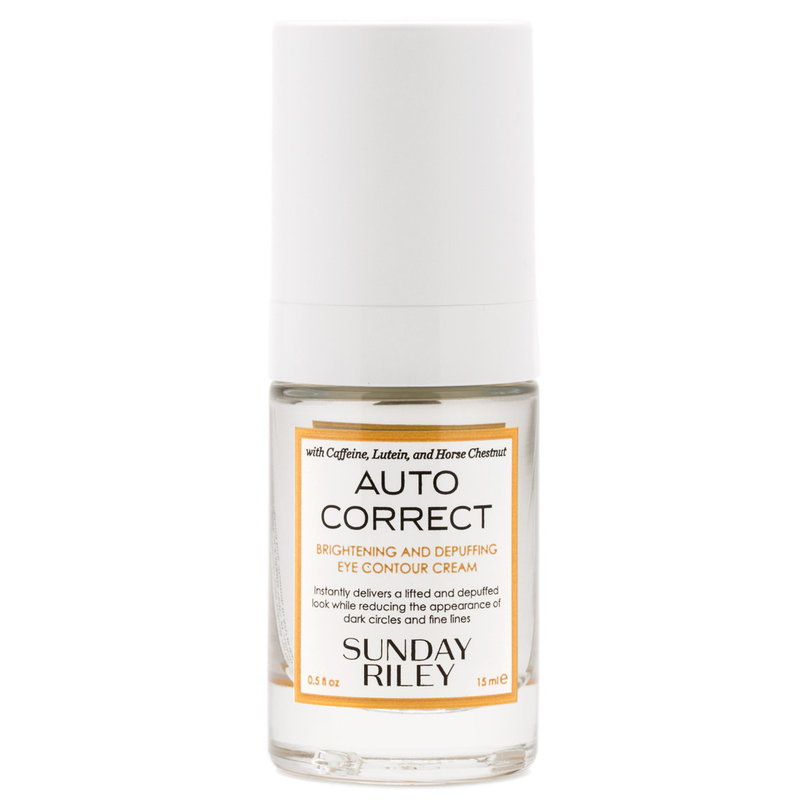 Sunday Riley Auto Correct Brightening And Depuffing Eye Contour Cream product smear.