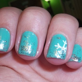 Snowflake Nails