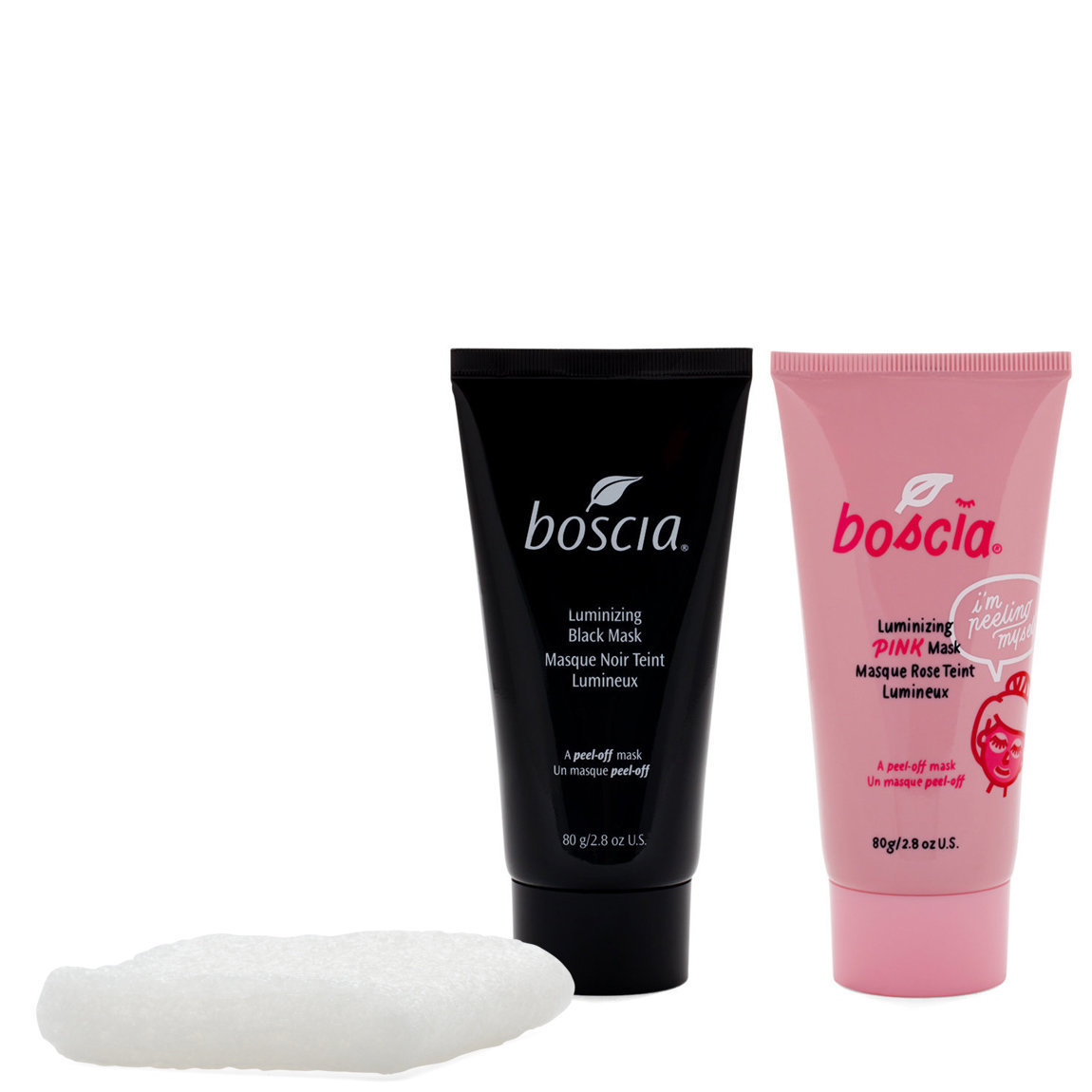 boscia Most Wanted: Charcoal Masking Made Easy Set product smear.