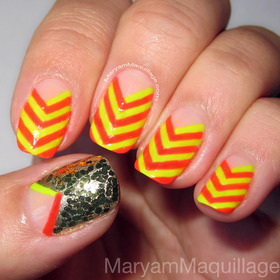 for info & how-to, check out my latest post: http://www.maryammaquillage.com/2012/05/traffic-stopping-chevrons.html