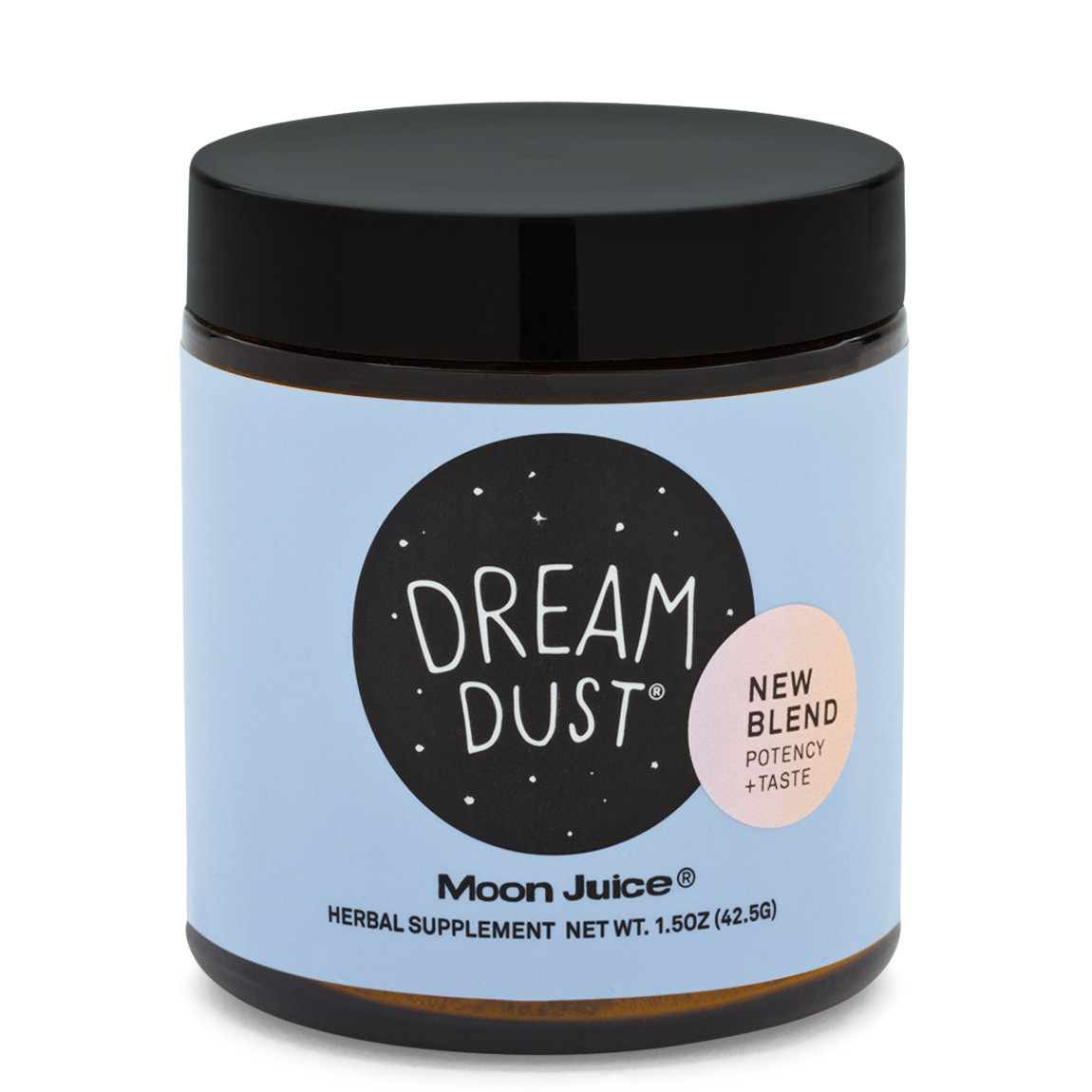 Moon Juice Dream Dust product smear.