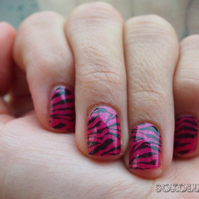 Sally Hansen Salon Effects Nail Strips in 440 Animal Instinct