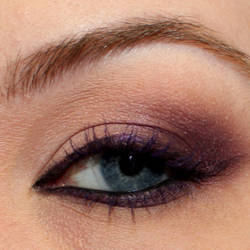Close up of my Adele- Inspired Makeup