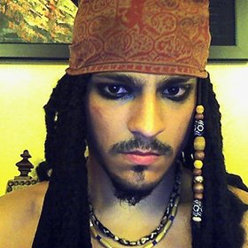 I turned my brother into my favorite Pirate for Halloween.