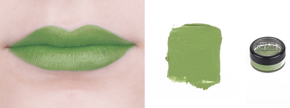 Green Lipstick: Make Up For Ever 