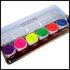 Kryolan Neon Aquacolor Palette  Day-Glow Eyeshadow