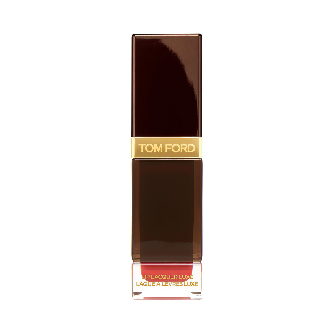 TOM FORD Lip Lacquer Luxe Matte Jaguar product smear.