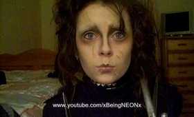 Tim Burton - Edward Scissorhands Makeup!