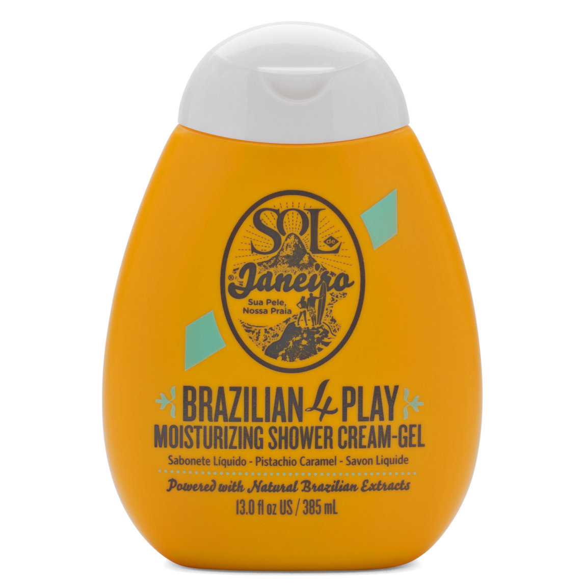 Sol de Janeiro Brazilian 4 Play Moisturizing Shower Cream-Gel 13.0 fl oz product smear.