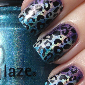China Glaze LOL, OMG and DV8, Konad M57