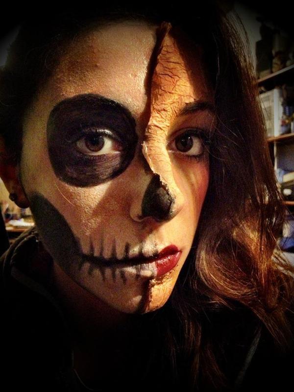 Half Skeleton Half Human | Veronica Vep G.'s Photo | Beautylish