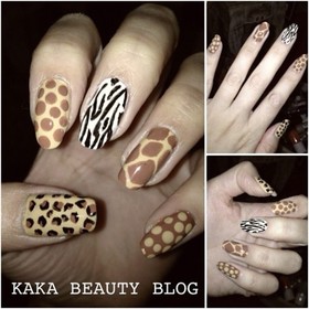 Animal Print Nails