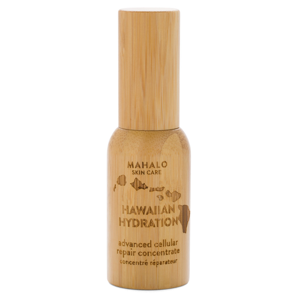 MAHALO Skin Care The HAWAIIAN HYDRATION Advanced Cellular Repair Concentrate product smear.