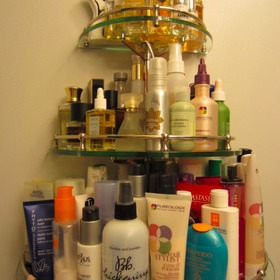 A peek inside Ning's NYC bathroom...