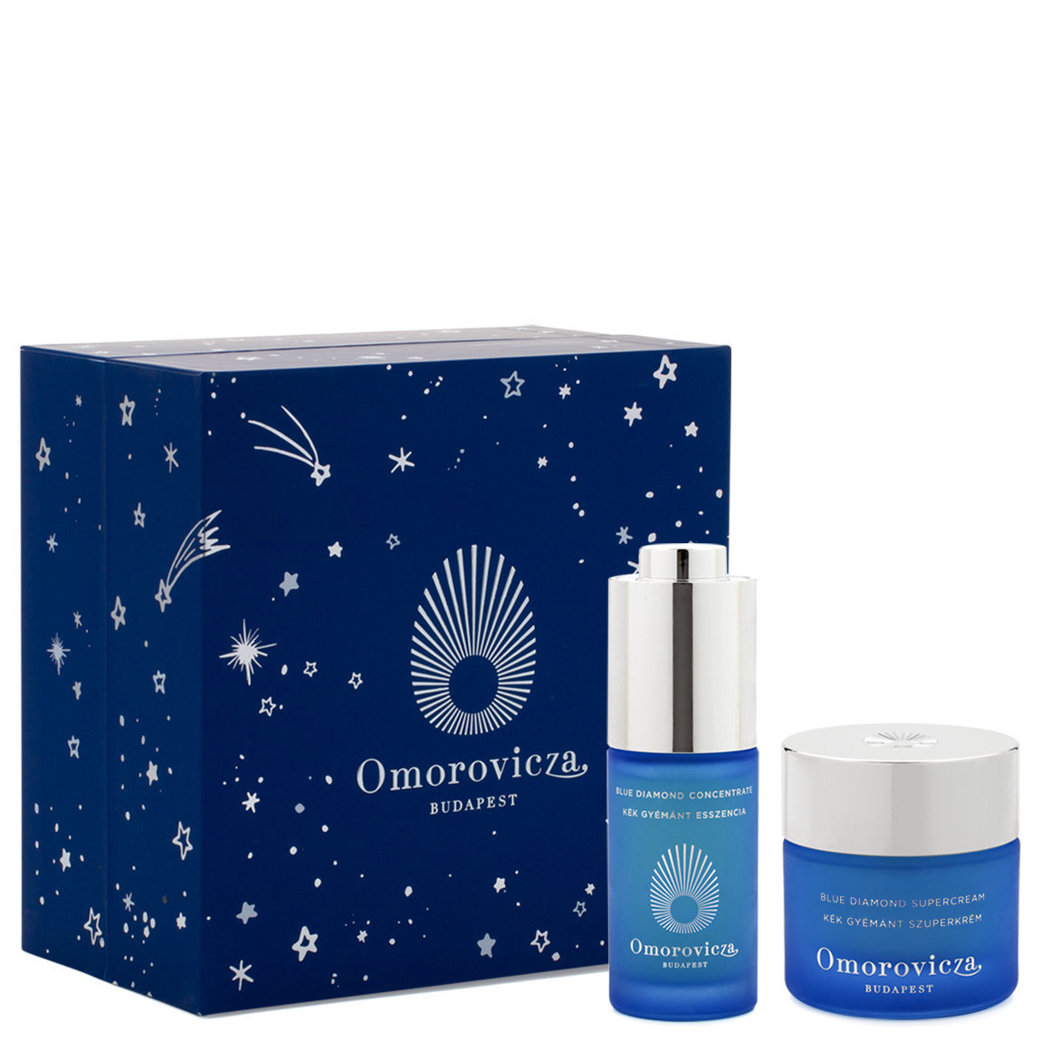 Omorovicza Christmas Blue Diamond Set product smear.