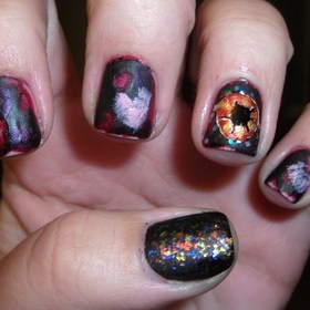 "We Found Love" Inspired Nails