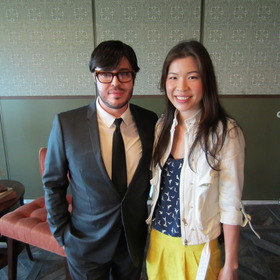Me and Francois NARS at Soho House LA