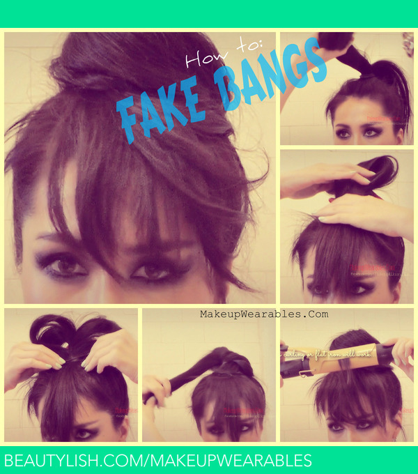 hair BUN WITH HAIR LOVATO  FAKE tutorial DEMI TUTORIAL easy  HAVING TO: BANGS  bun A inspired