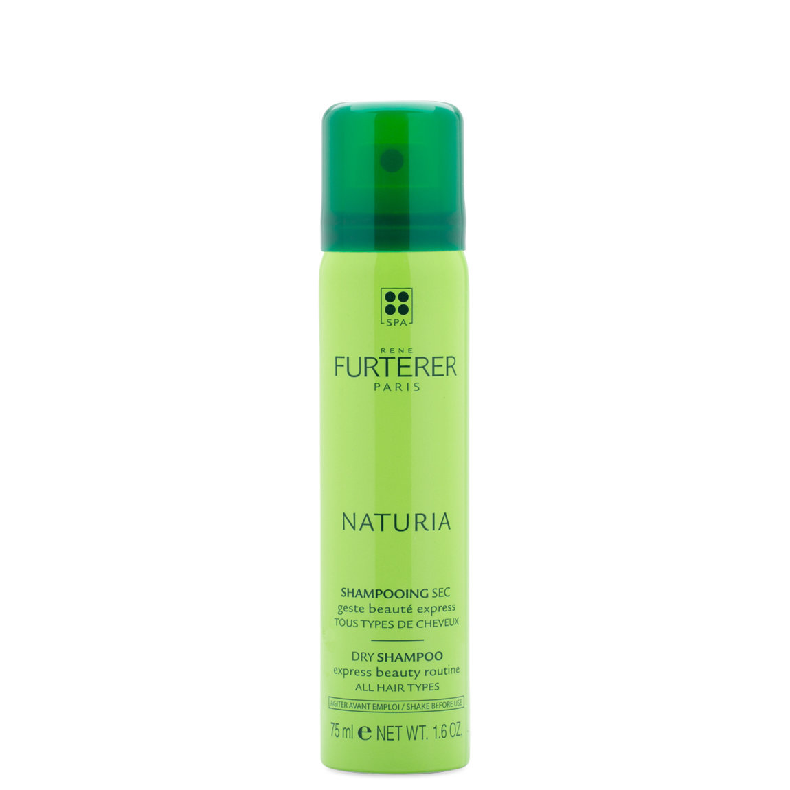 Rene Furterer Naturia Dry Shampoo 1.6 oz product smear.