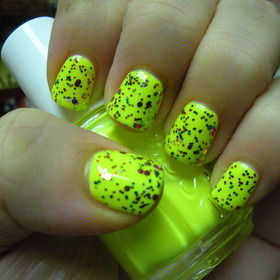 Essie Funky Limelight and Ulta piñata yada yada