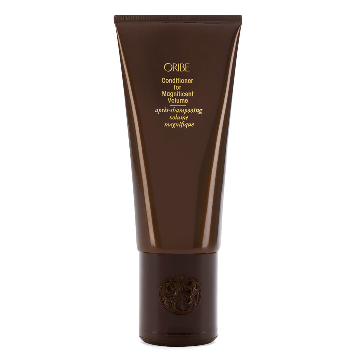 Oribe Conditioner for Magnificent Volume product smear.