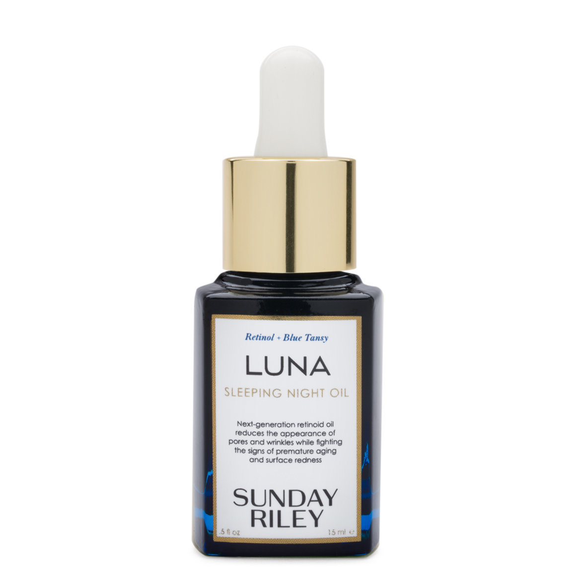 Sunday Riley 15 ml product smear.