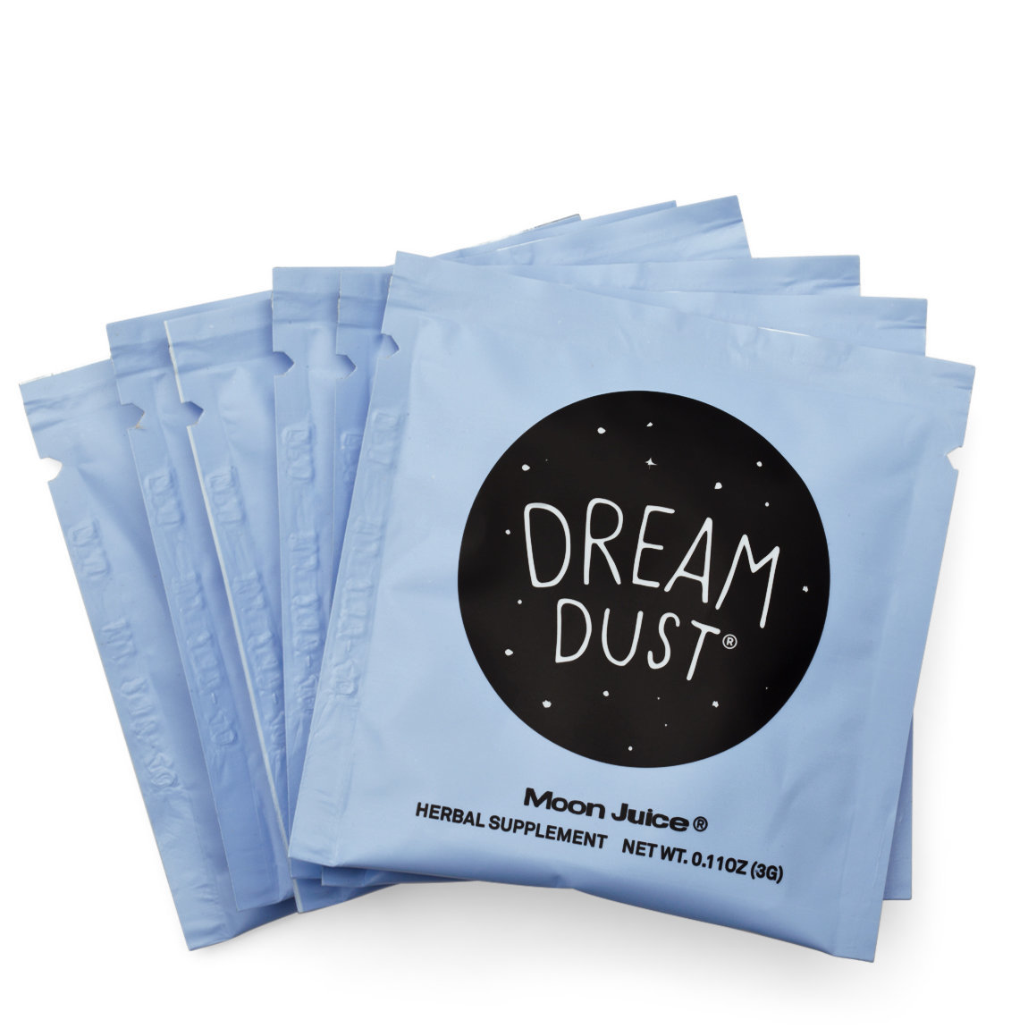 Moon Juice Dream Dust Sachets product smear.