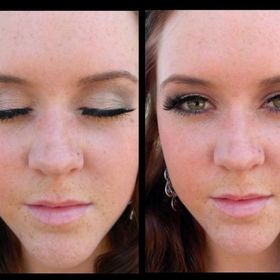  I did some prom work over the weekend and this is one of the looks.