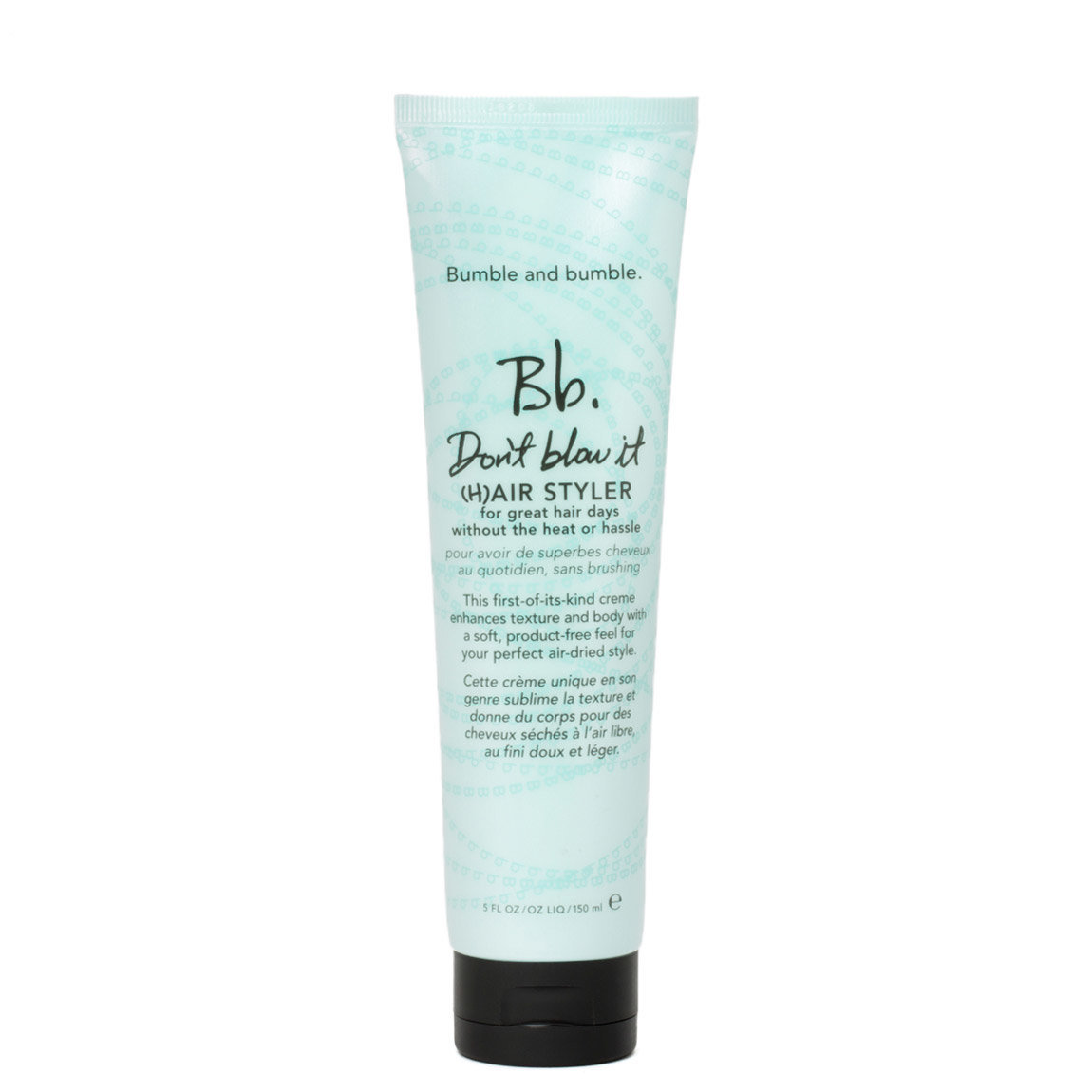 Bumble and bumble. Don't Blow It product smear.
