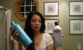 HAIR: Daily + Weekend Hair Routine (feat. Healthy Sexy Hair, Kenra, DermOrganic) 