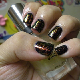 Chanel Blue Satin, and Sally Hansen Hidden Treasure