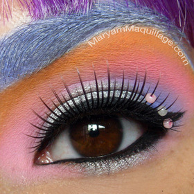 Inspired by and created using Lime Crime's Palette d'Antoinette http://www.maryammaquillage.com/2012/05/antoinette-futurette.html