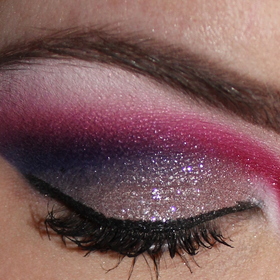 Getting Glitterrrriffic  with the Pigments & Glitter from MAC's Wonder Woman launch